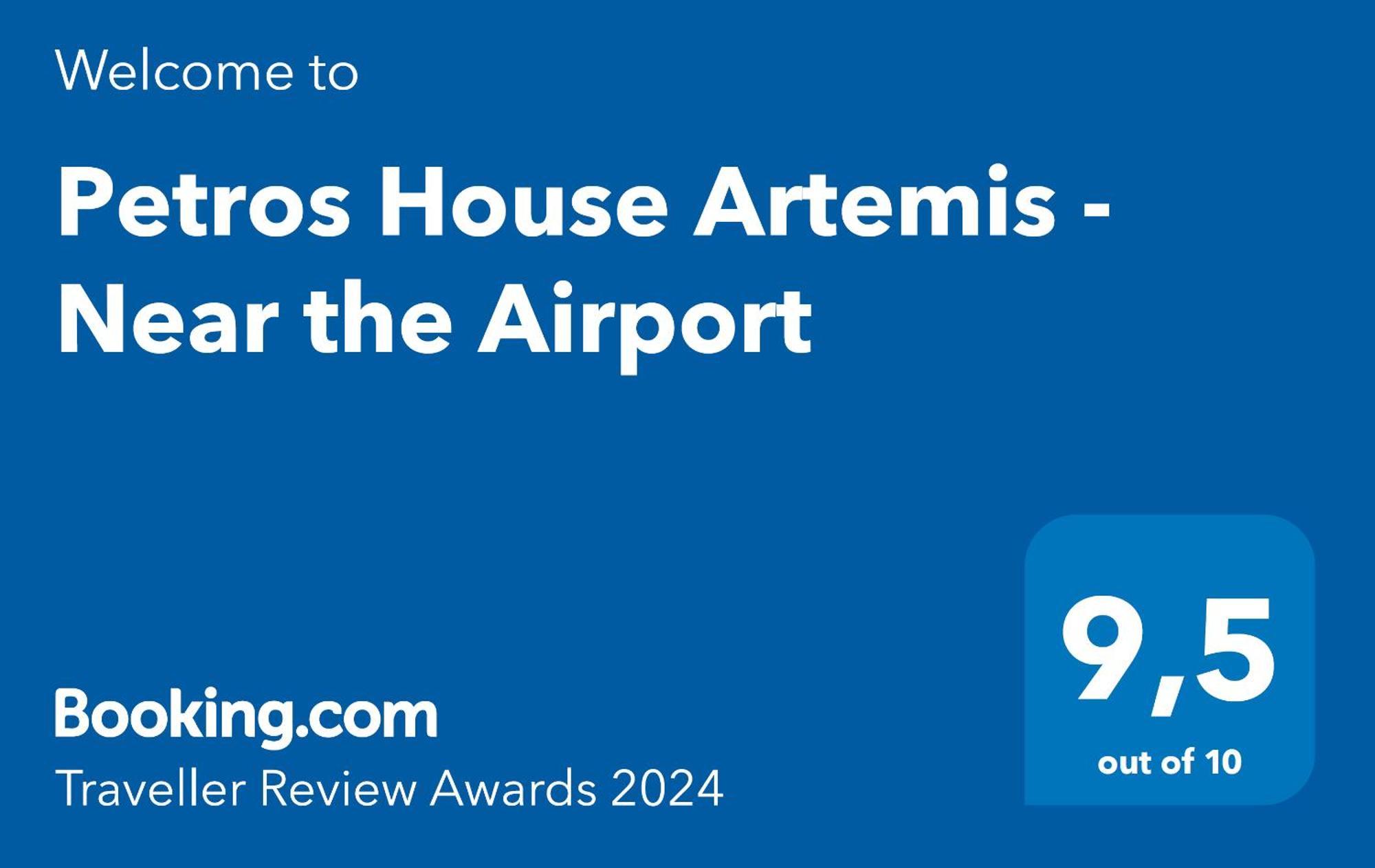 Petros House Artemis - Near The Airport Villa Exteriör bild